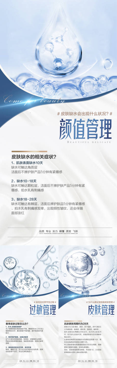 源文件下载【医美抗衰科普系列海报】编号：66790010629557156