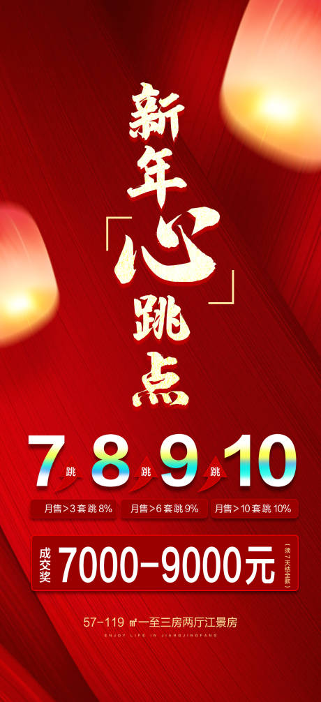 源文件下載【地產傭金跳點成交獎海報】編號：49000010557877689