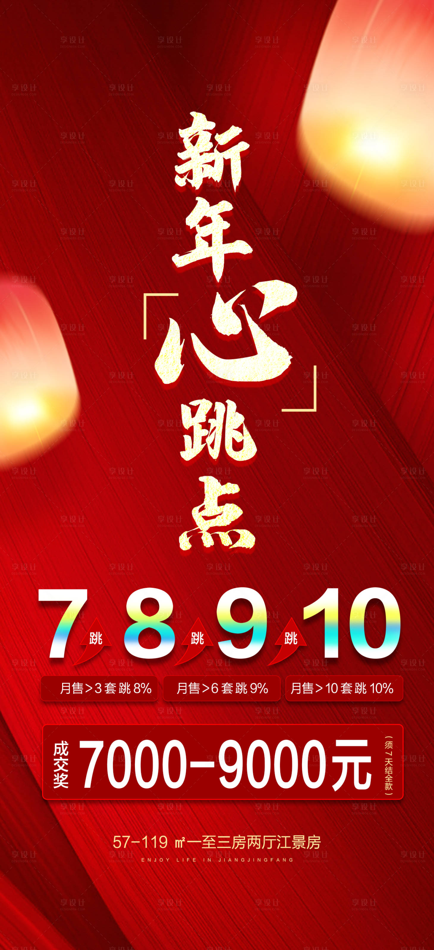 源文件下載【地產傭金跳點成交獎海報】編號：49000010557877689