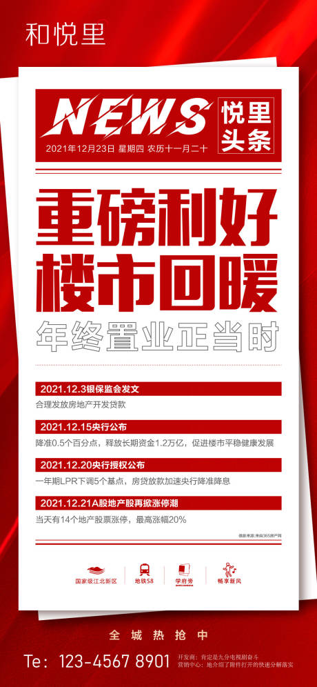 源文件下载【重磅利好海报】编号：36540010558522654