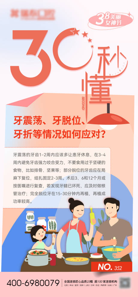 源文件下载【女神节口腔科普海报】编号：61170010620225208