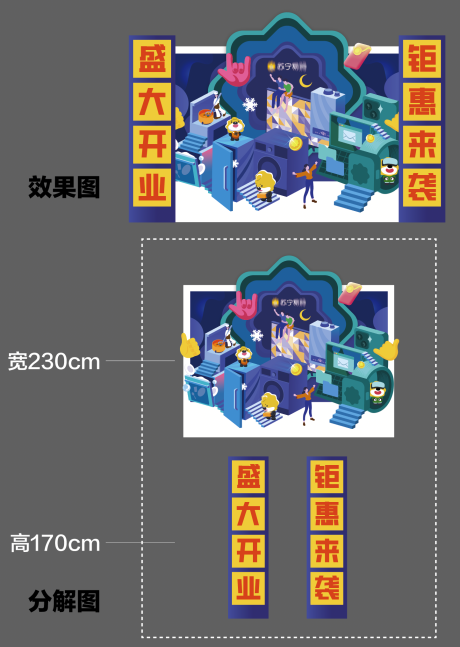 源文件下载【美陈布展DP点设计】编号：33740010556736440