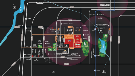 源文件下載【地產周邊環境區位圖】編號：71990010507443555