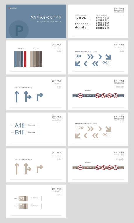 源文件下载【停车场导视VIS方案设计】编号：20220608142601275