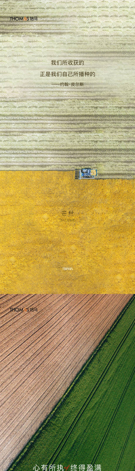源文件下载【享设计】搜索编号：43340010341639585【地产节气海报 芒种】