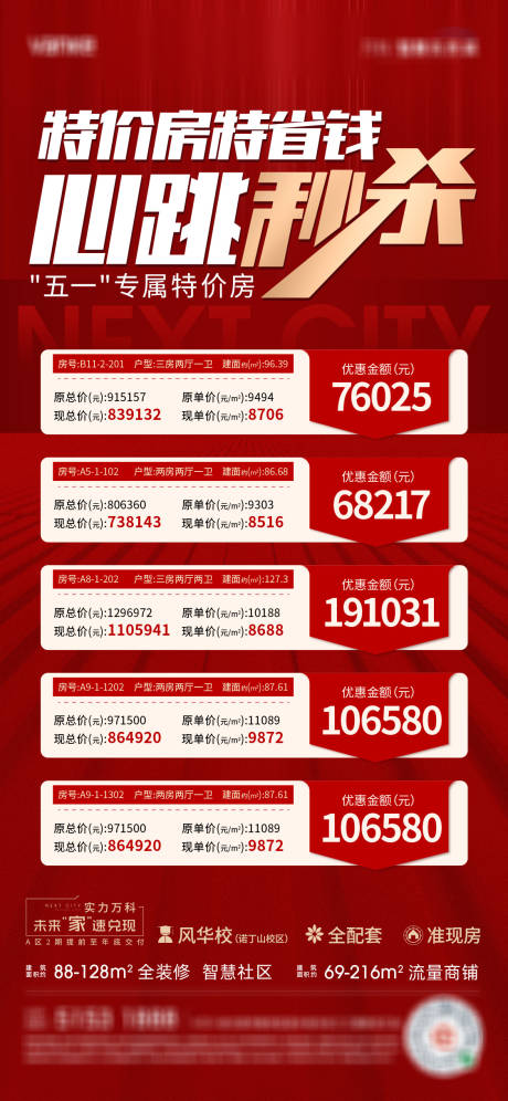 源文件下載【特價房紅金海報】編號：56550010763288794