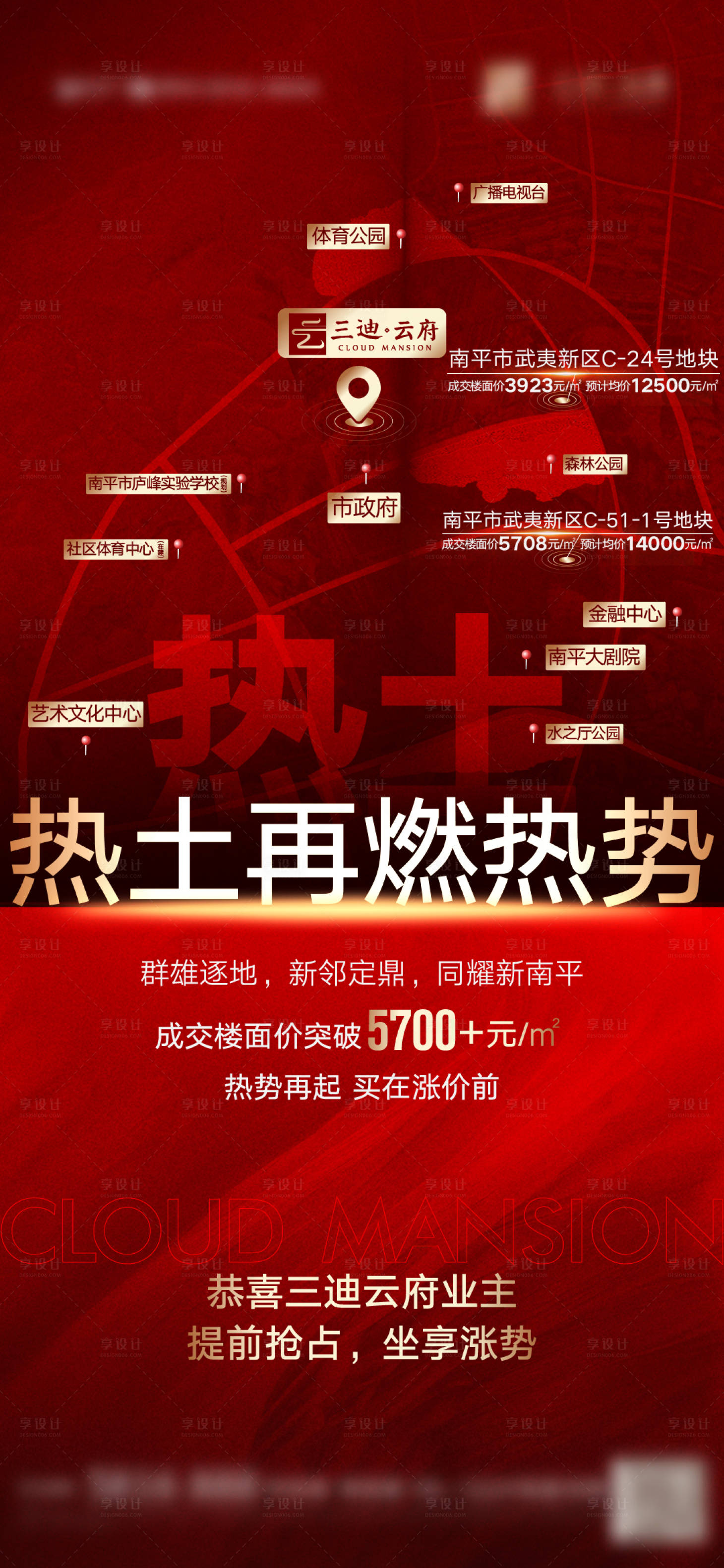 源文件下載【地產土拍海報】編號：43960010604296237