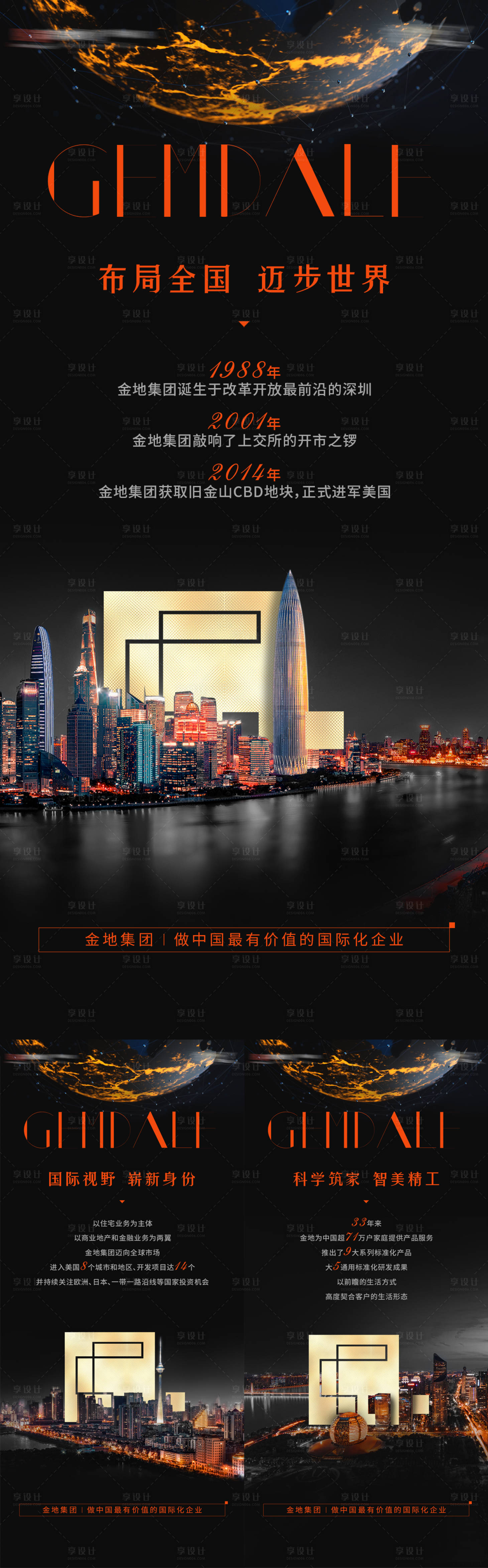 源文件下载【地产品牌国际系列海报】编号：52840010807607397