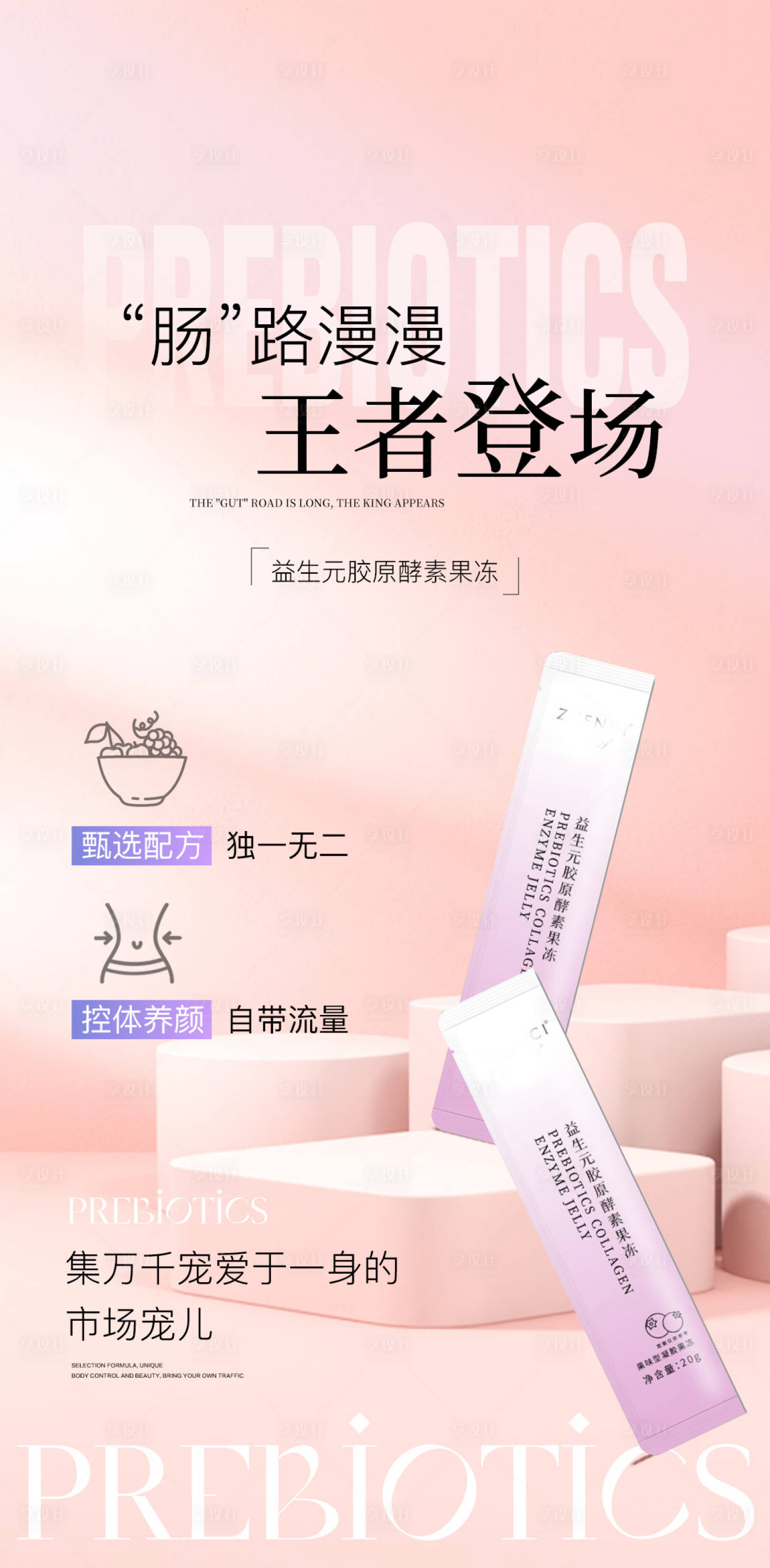 源文件下载【医美益生元酵素瘦身海报】编号：37160010823741486