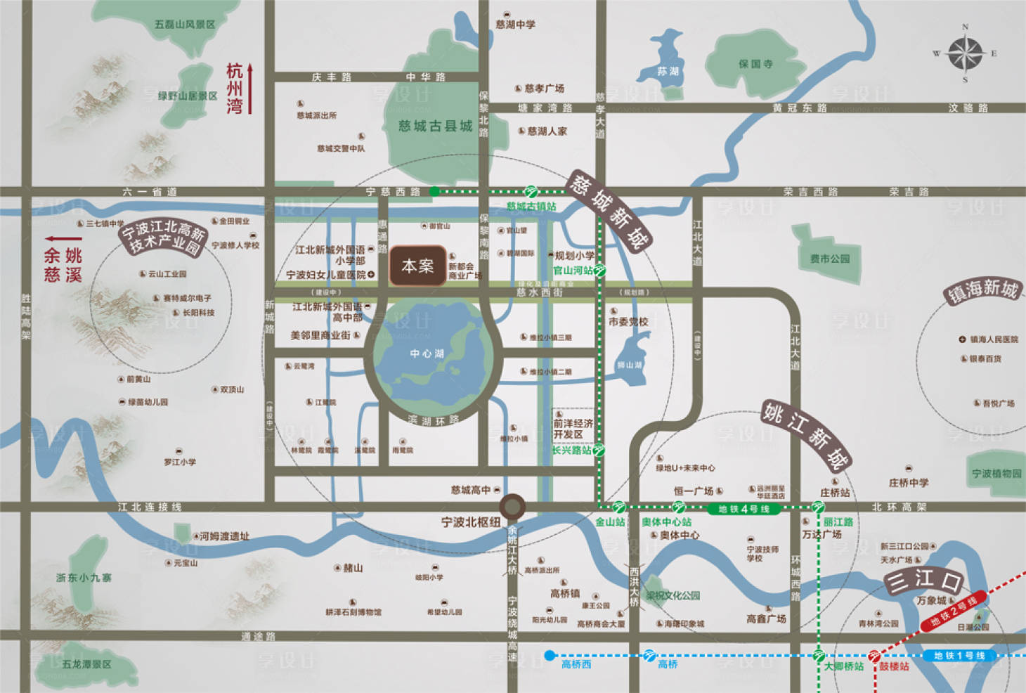 源文件下載【地產(chǎn)區(qū)位圖設(shè)計】編號：76730010692708800
