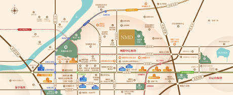 源文件下载【区位图地产中式高端】编号：37980010453444244