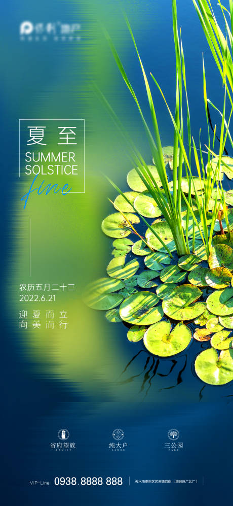 源文件下载【地产夏至节气海报】编号：20220616113242766