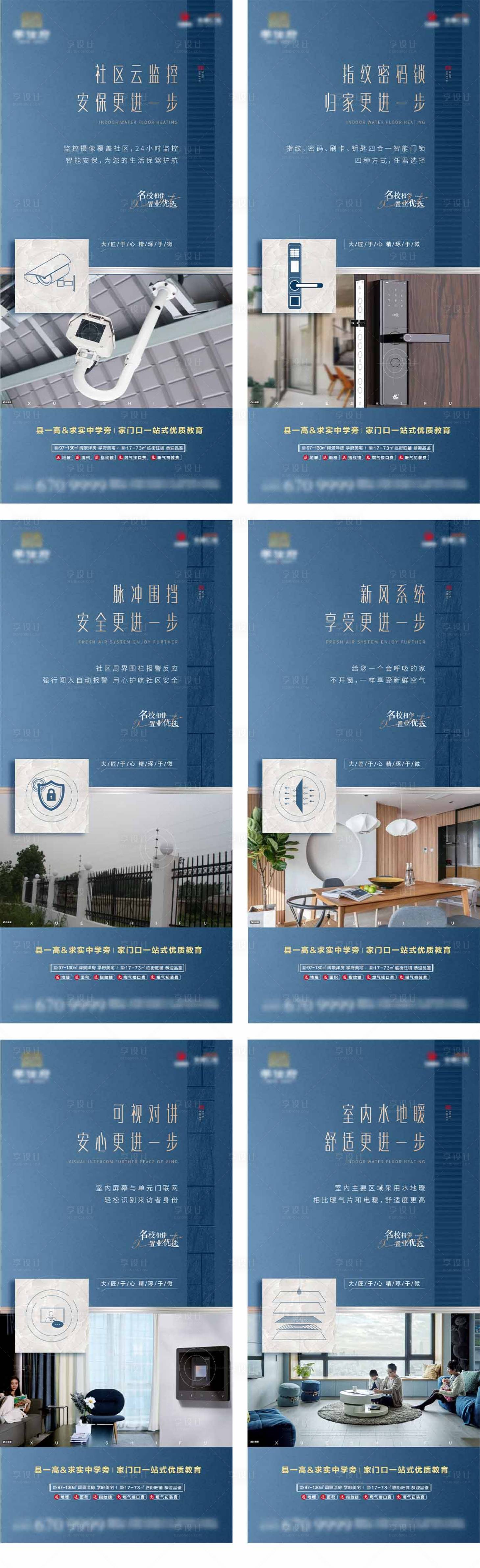 源文件下載【地產科技價值點海報】編號：64600010347277787