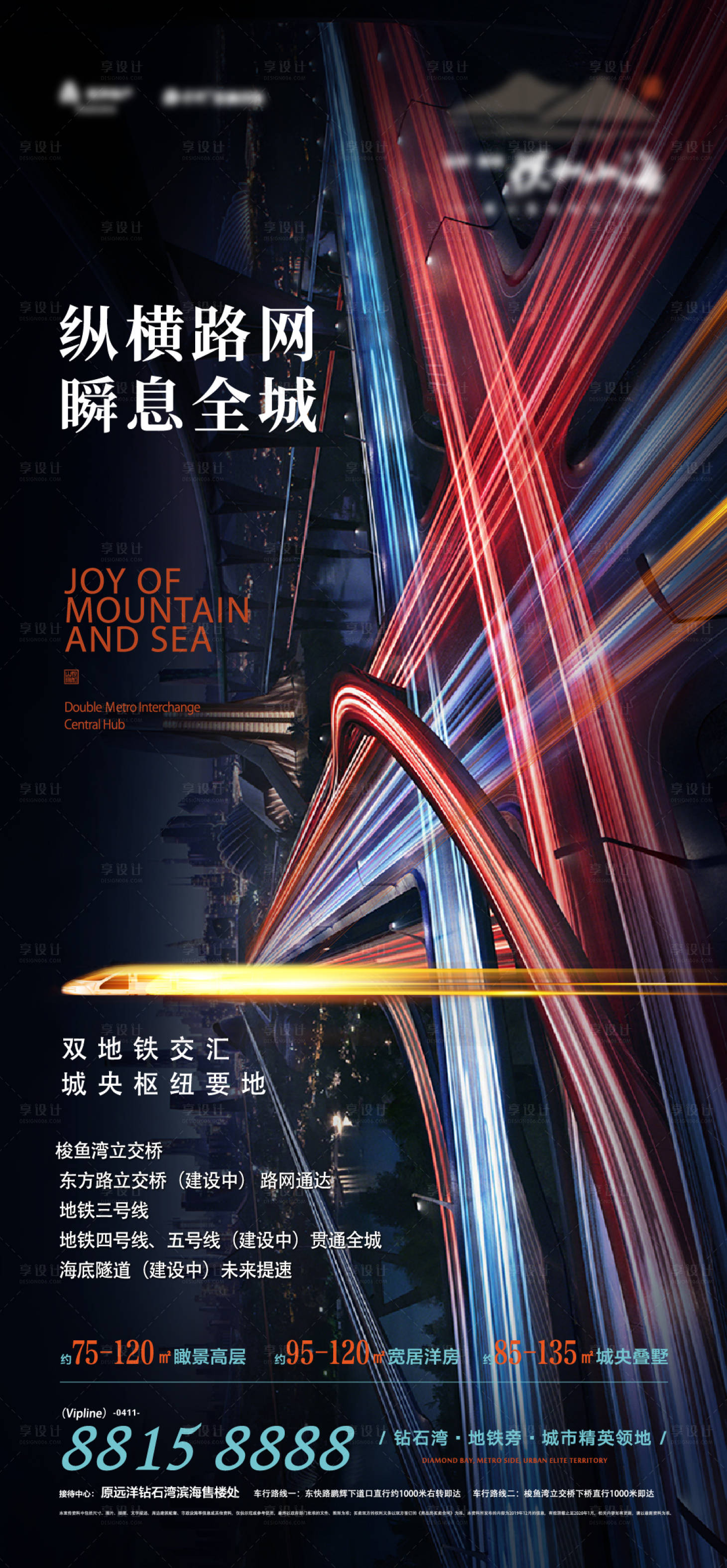 源文件下載【地產(chǎn)交通價(jià)值點(diǎn)海報(bào)】編號(hào)：85000010814286301