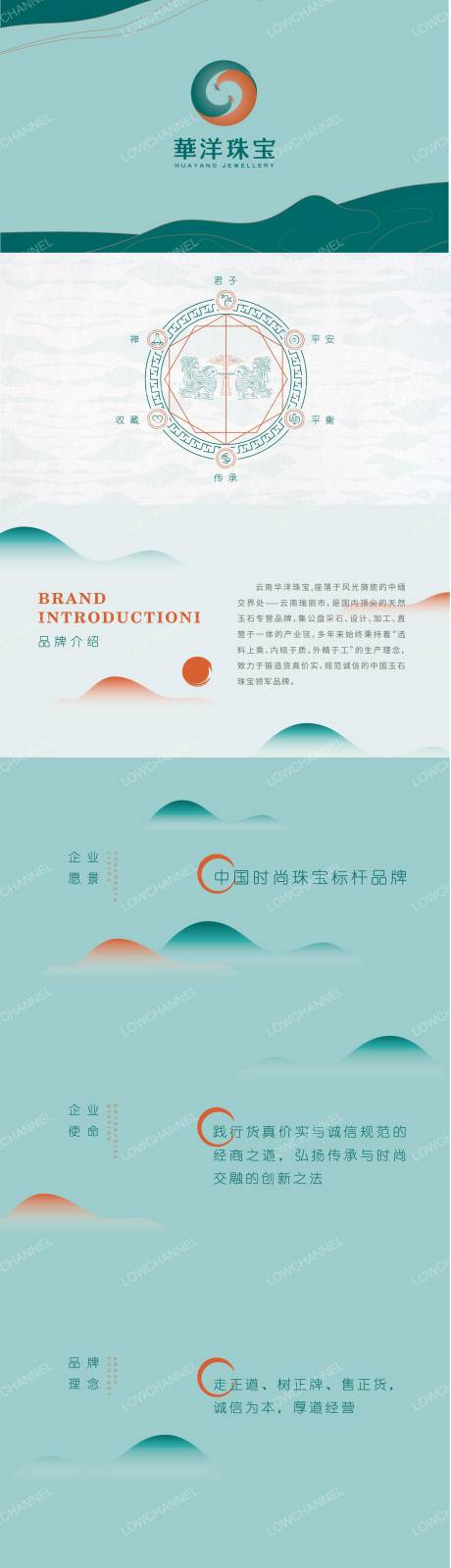 源文件下载【翡翠珠宝玉石品牌产品宣传画册】编号：42180010712723906