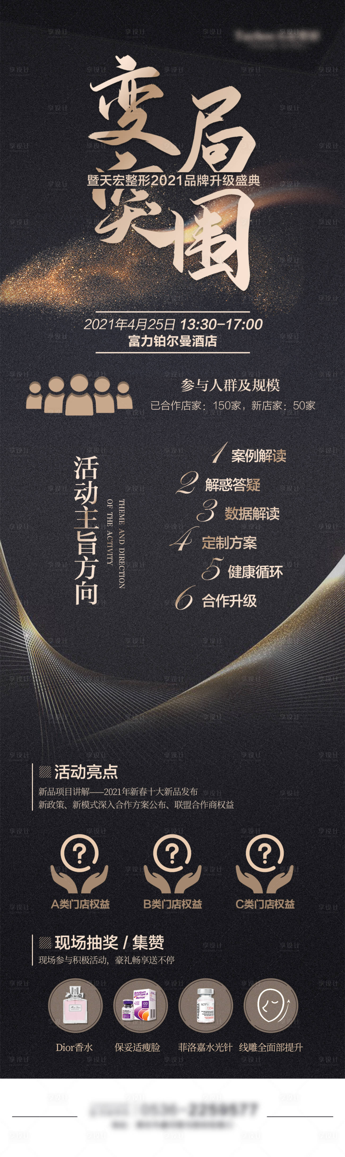 源文件下载【医美变局突围会议流程招商会海报】编号：24560010323633002