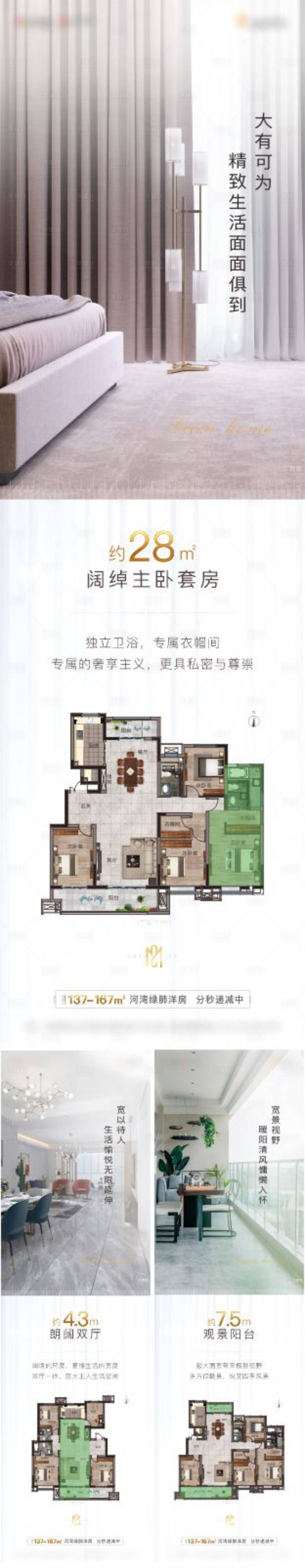 源文件下载【享设计】搜索编号：45500010549199227【地产户型价值点系列单图】