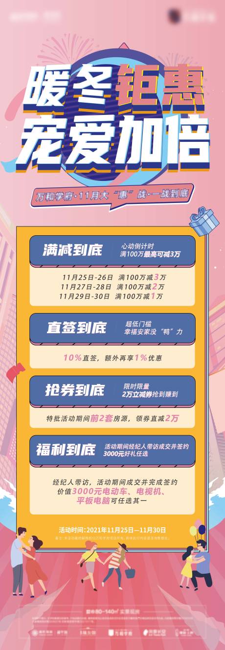源文件下载【房地产暖冬钜惠政策长图海报】编号：60890010802278843
