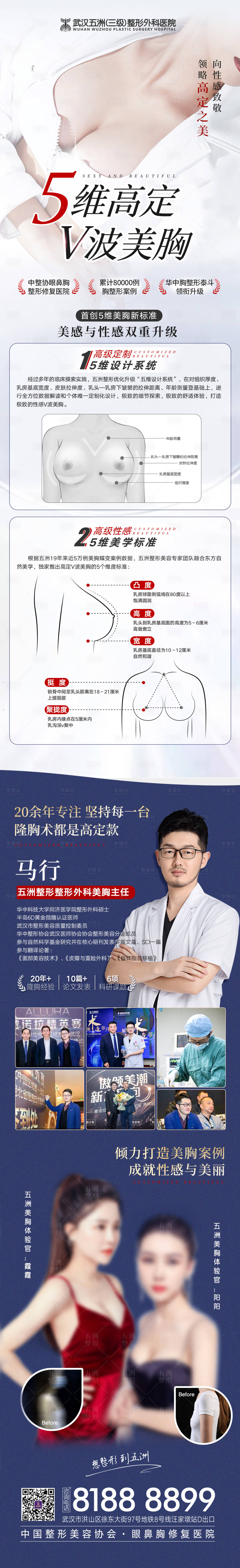 源文件下载【医美隆胸项目专家介绍长图 】编号：94290010702413727