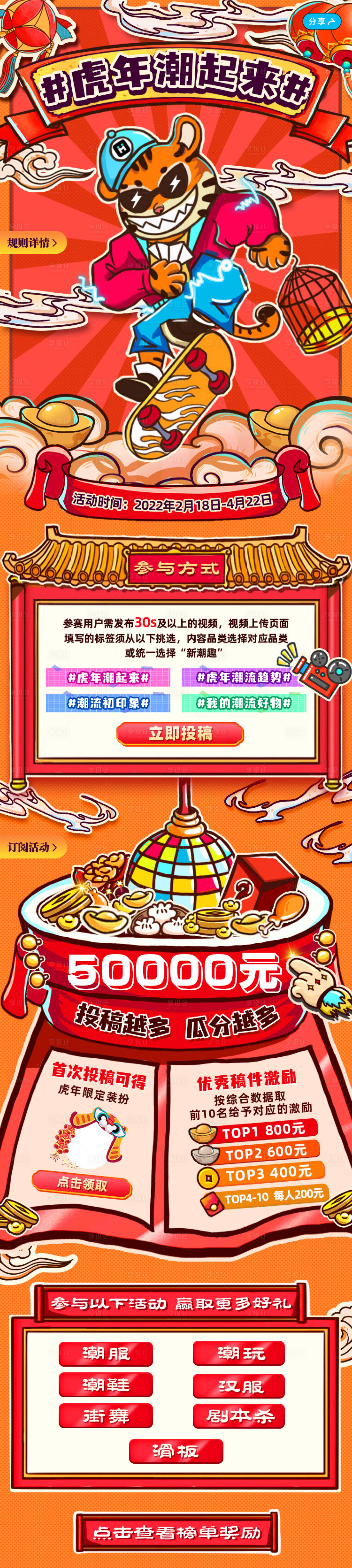 源文件下載【享設(shè)計(jì)】搜索編號(hào)：99300010554694995【虎年潮起來(lái)長(zhǎng)圖】
