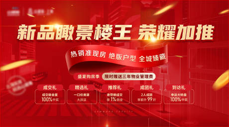 源文件下载【地产热销背景板】编号：85930010408559870