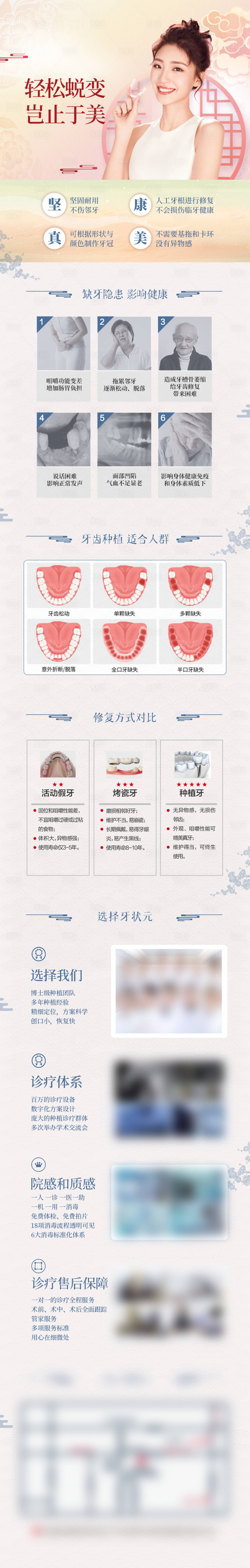 源文件下载【享设计】搜索编号：83040010667311147【口腔隐形矫正详情页】