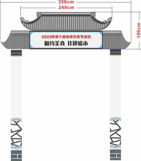 源文件下载【地产非遗美食门楼】编号：66990010610796140