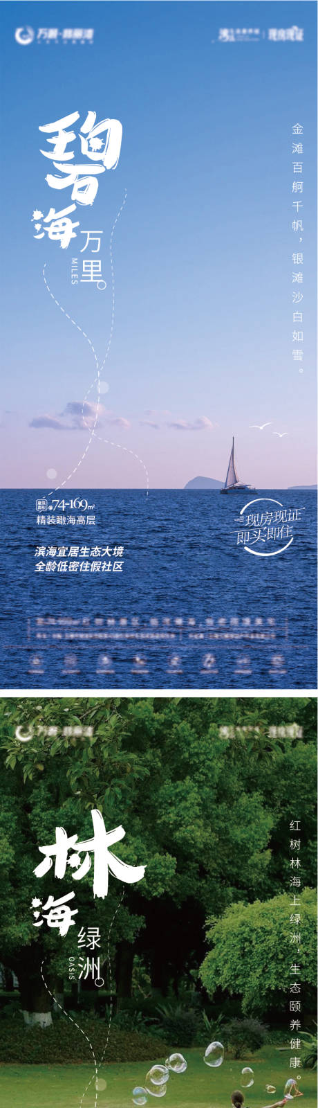 编号：20220625104829881【享设计】源文件下载-文旅地产四海艺境价值点海报
