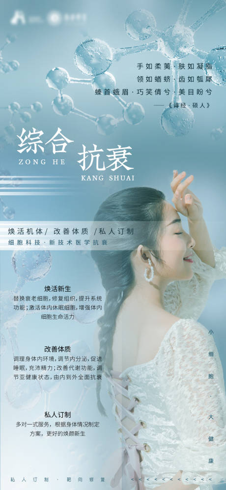 源文件下载【医美抗衰项目海报】编号：50080010916598963