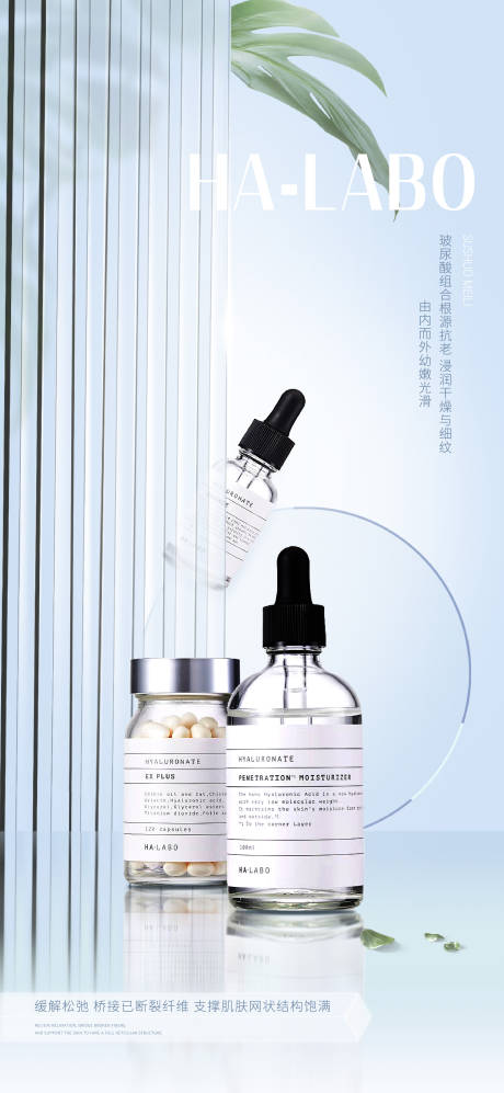 源文件下载【玻尿酸高级海报】编号：13100011369354016
