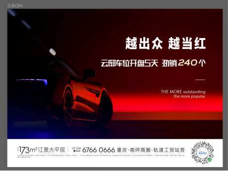 源文件下载【车位价值点海报展板】编号：22300011380549137