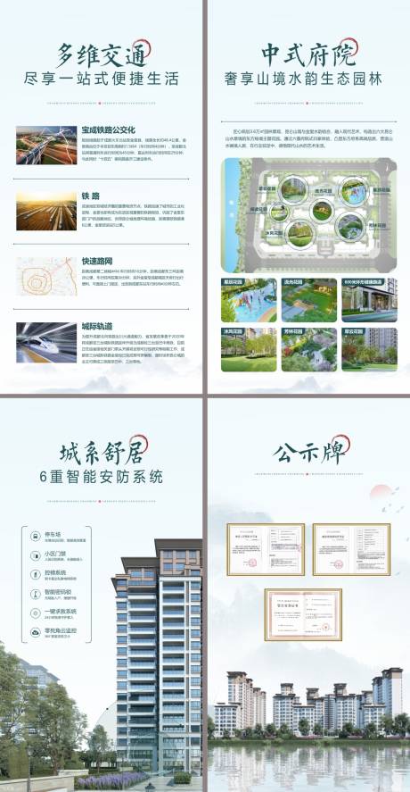房地产价值点系列立屏