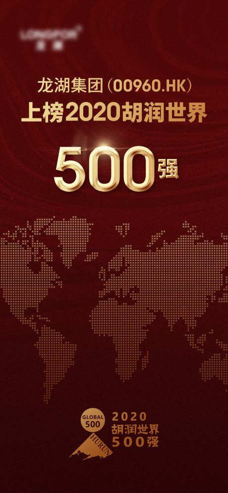 世界500强海报