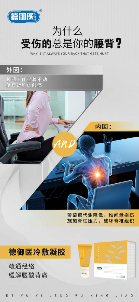 源文件下载【关节疼痛大健康海报】编号：79330010939807648