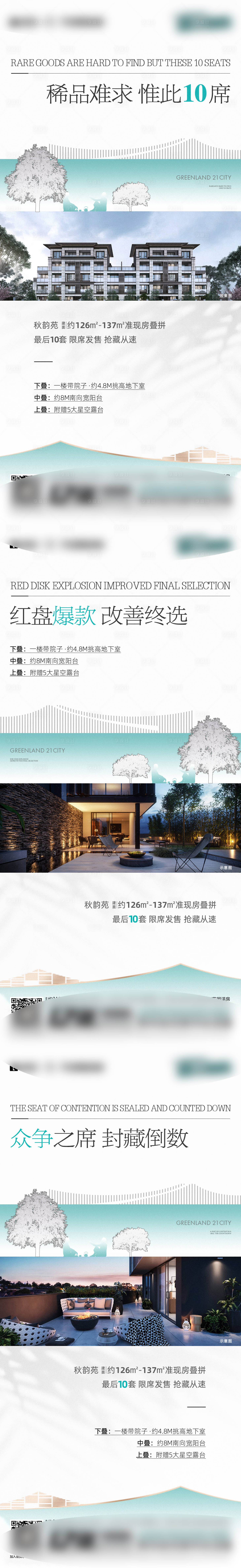 源文件下载【地产叠墅价值点系列】编号：86760011358003522