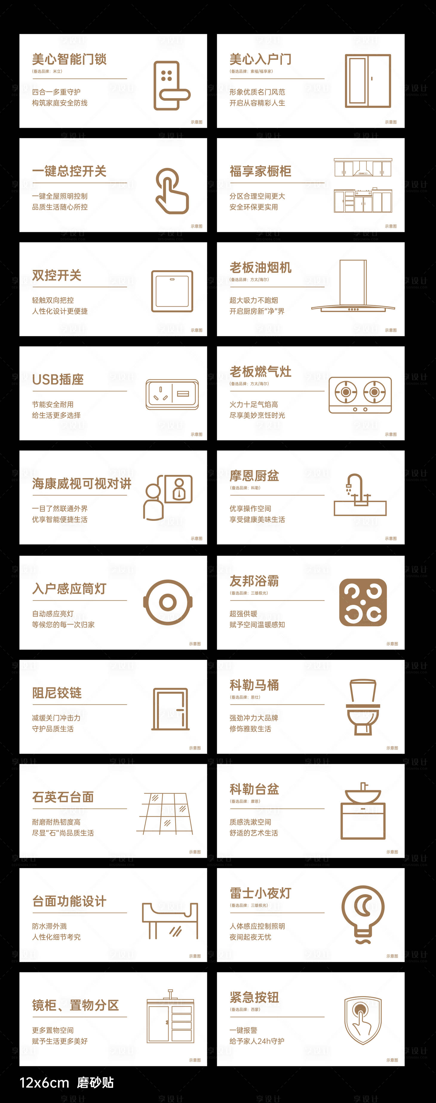 源文件下载【样板间提示牌】编号：31970011097193862