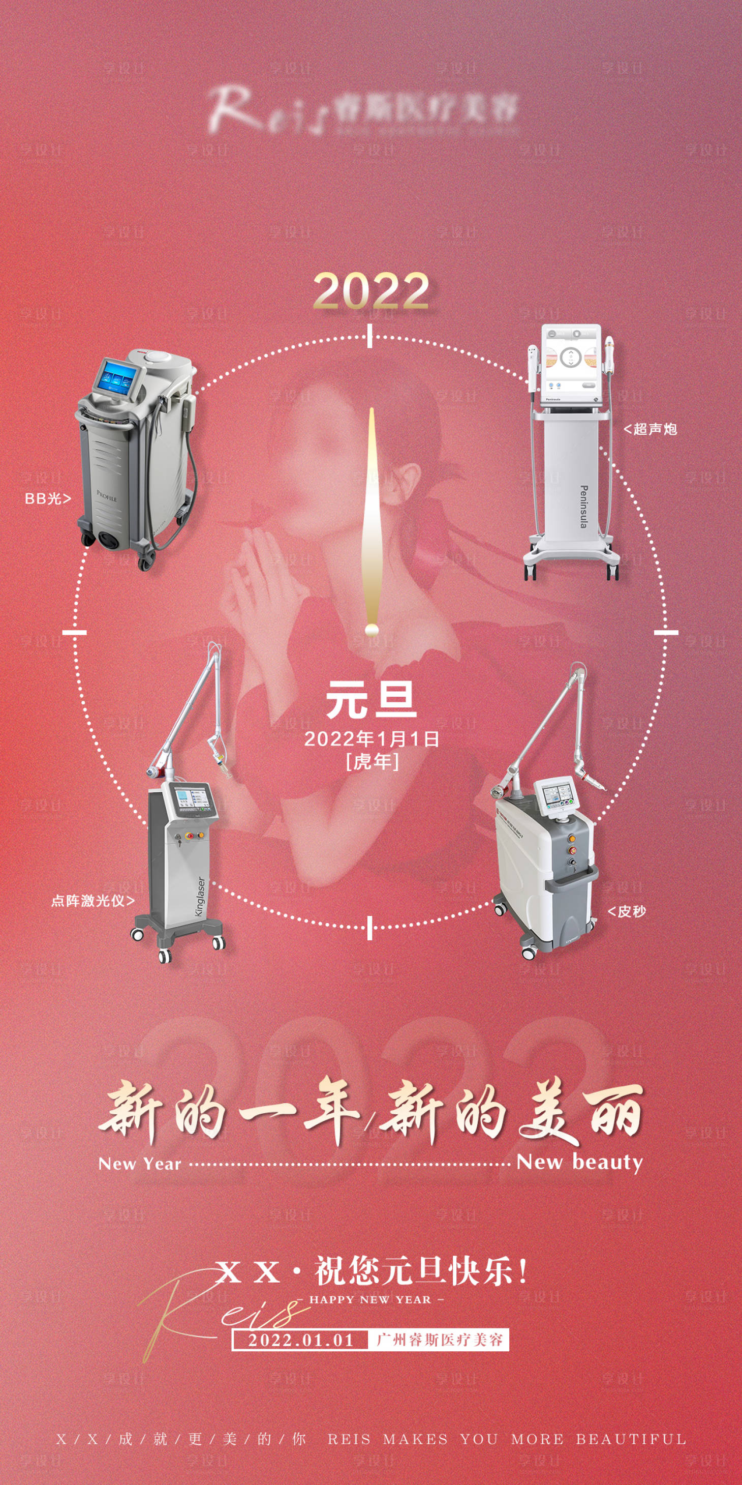 源文件下载【享设计】搜索编号：67530010857488531【医美  】