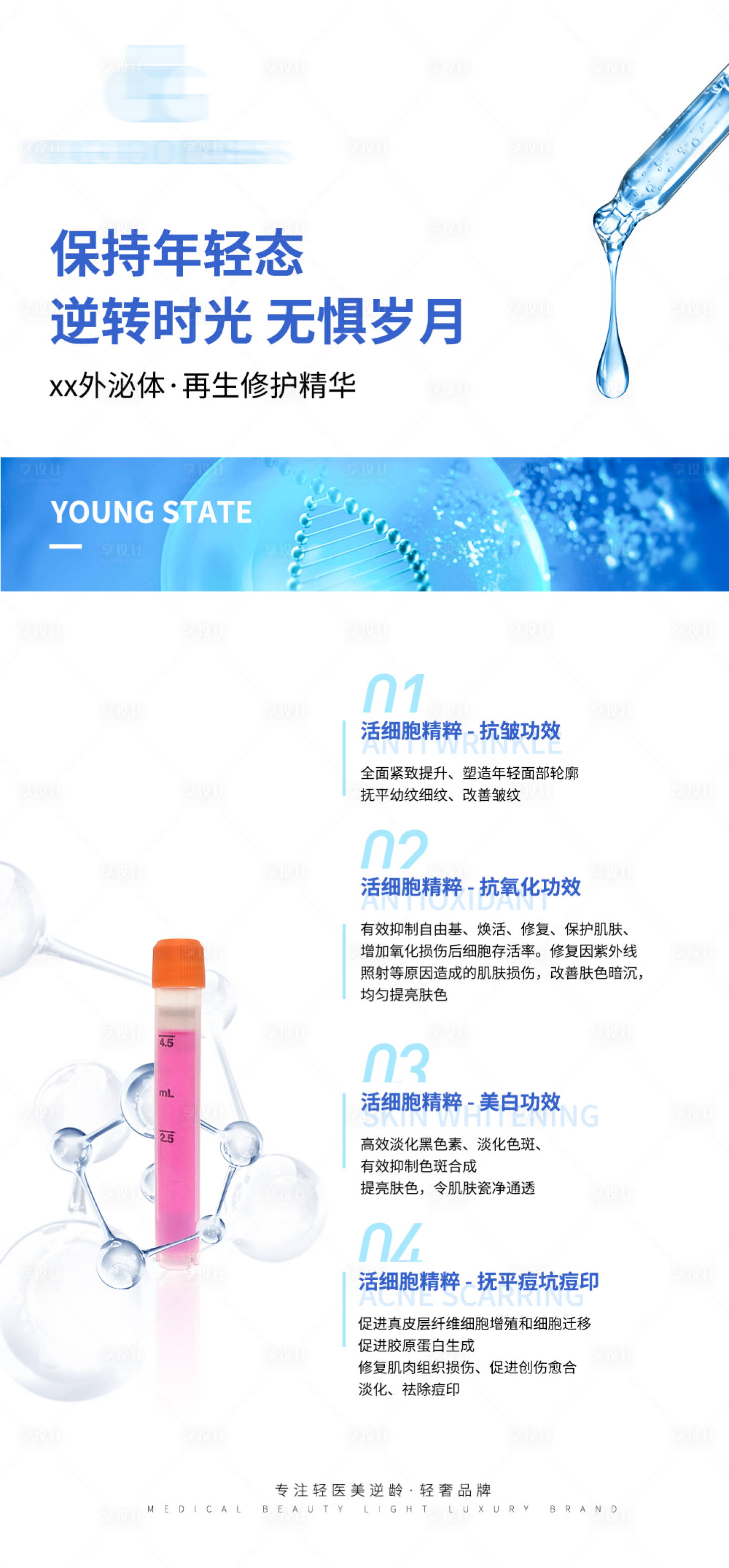 源文件下載【享設(shè)計】搜索編號：39060010896194022【外泌體海報】