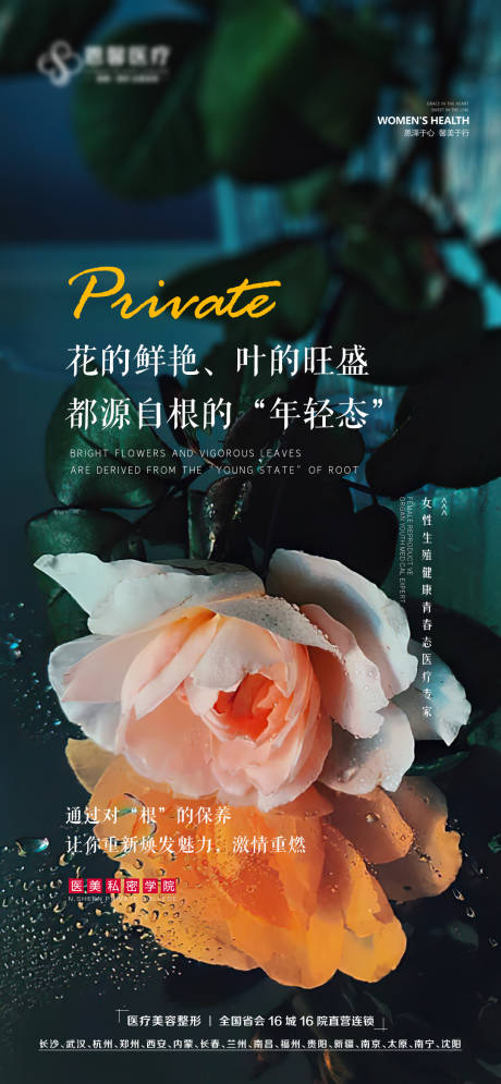 源文件下载【私密花朵海报】编号：20220711172213692
