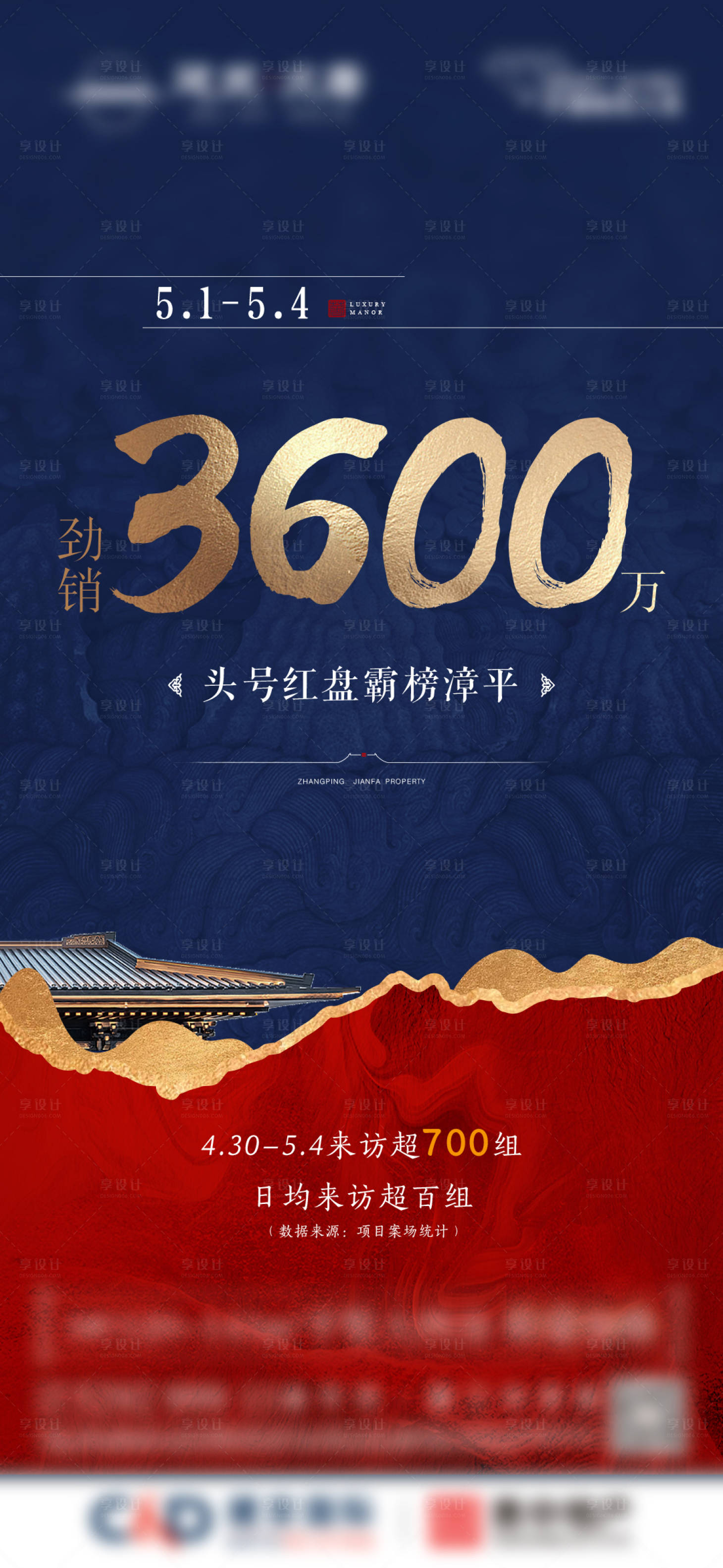 源文件下载【中式劲销海报】编号：27900011302832548