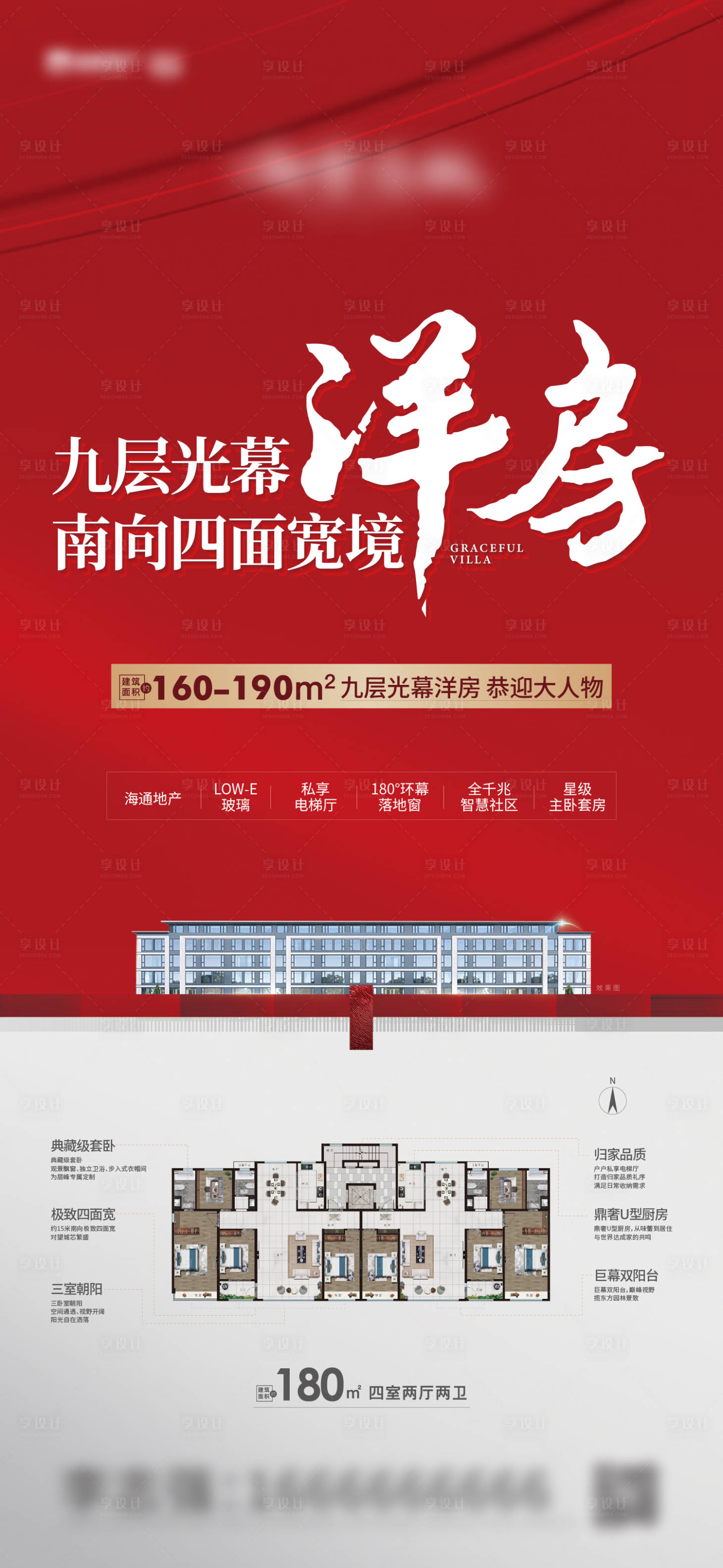 源文件下載【享設計】搜索編號：86140011121942821【地產加推熱銷戶型海報】