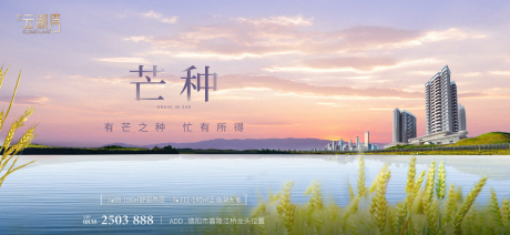 源文件下載【芒種海報】編號：65870011086884960