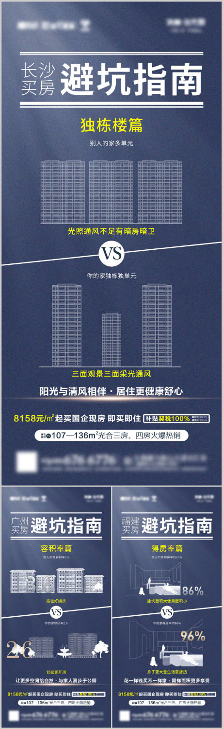 源文件下载【买房避坑指南系列海报】编号：58030010875032085