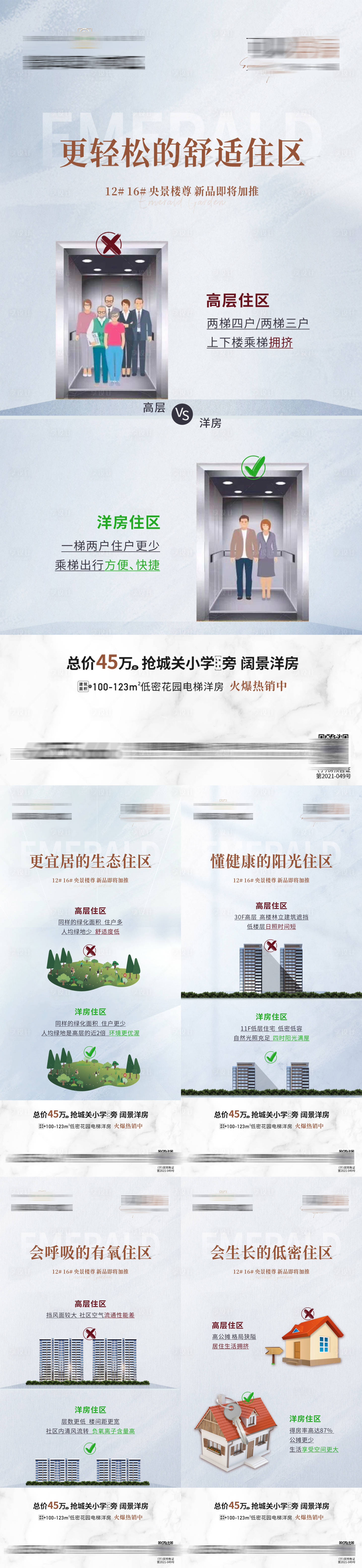 源文件下载【洋房对比系列】编号：81130011225474858