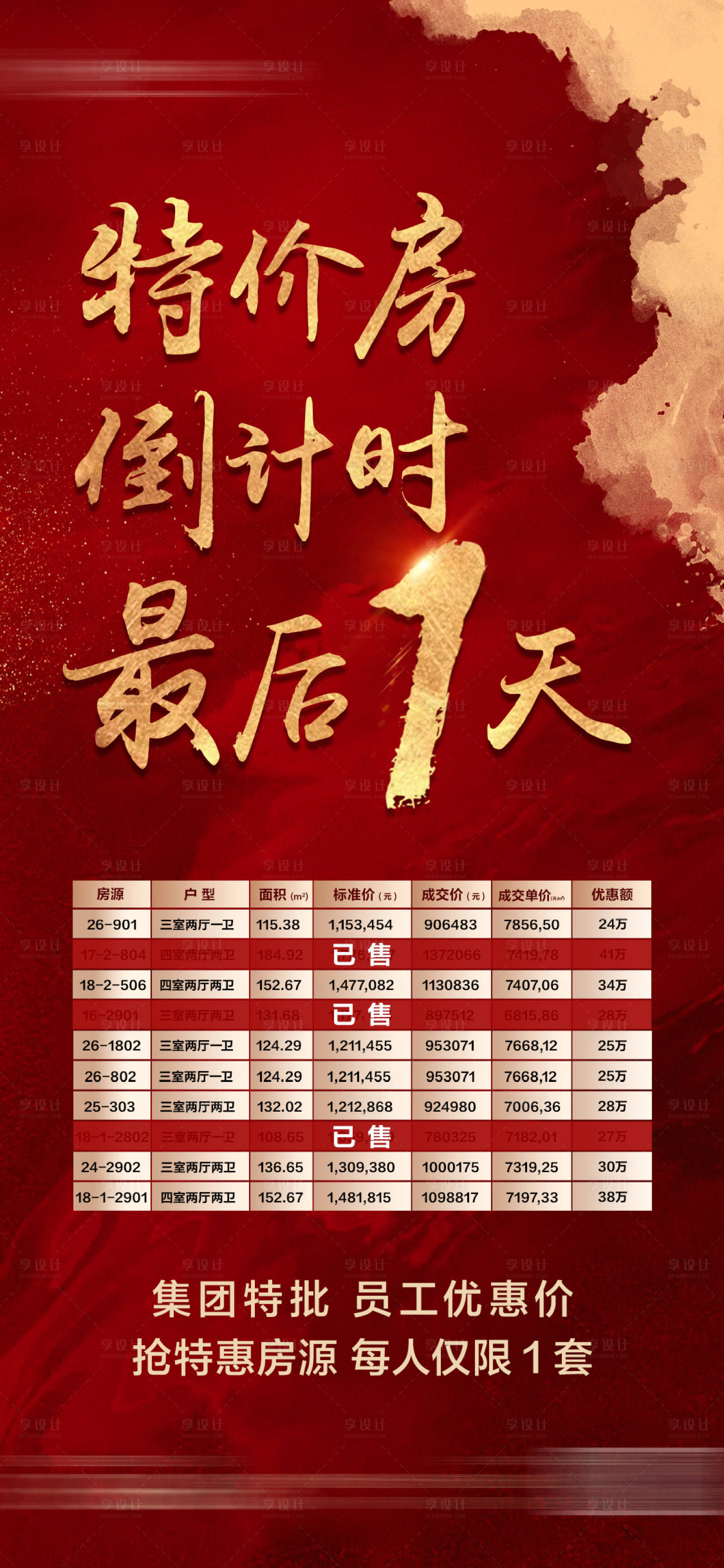 源文件下载【享设计】搜索编号：79710011115804896【特价房】