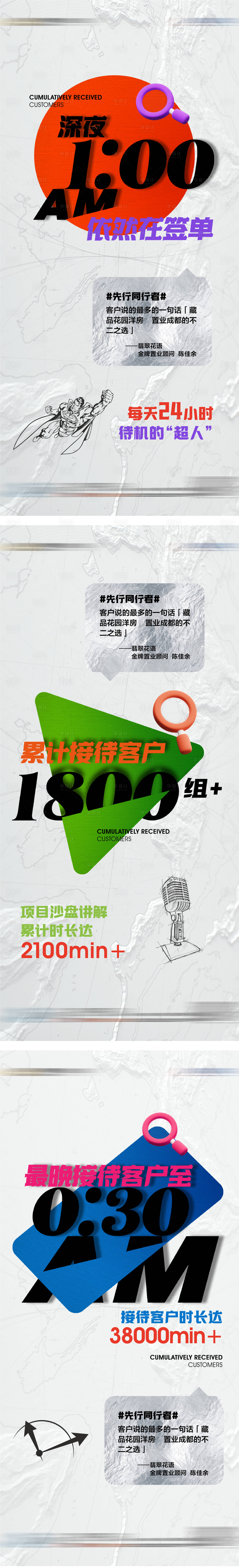 源文件下载【享设计】搜索编号：39270011135131839【地产热销战绩彩色系列单图 】