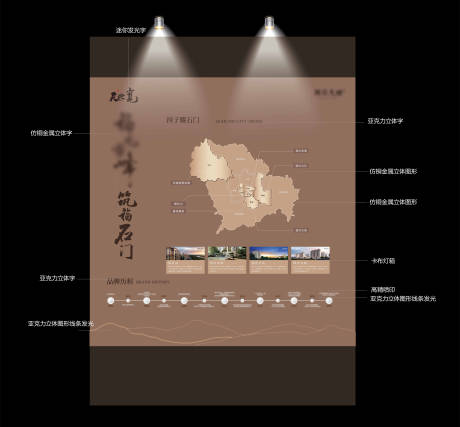 源文件下载【地产品牌墙背景板】编号：20220728172335703