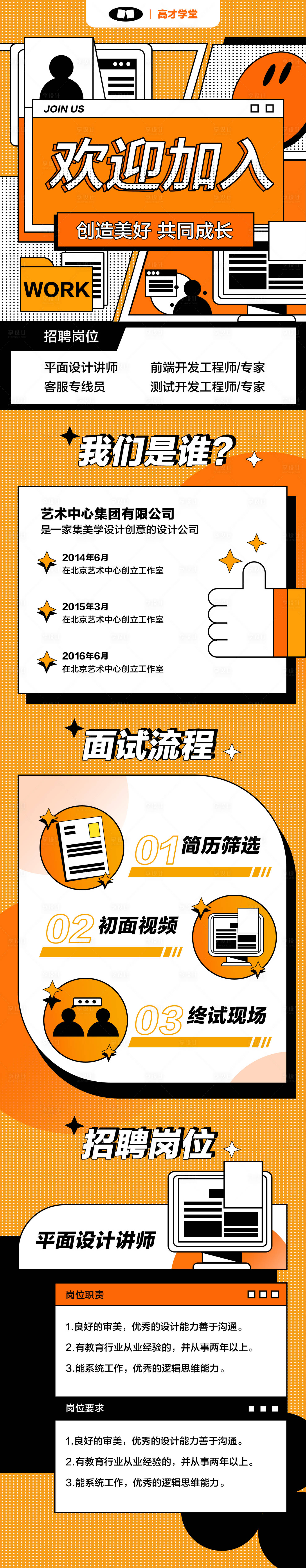 源文件下載【享設計】搜索編號：54590010996698177【招聘長圖海報】
