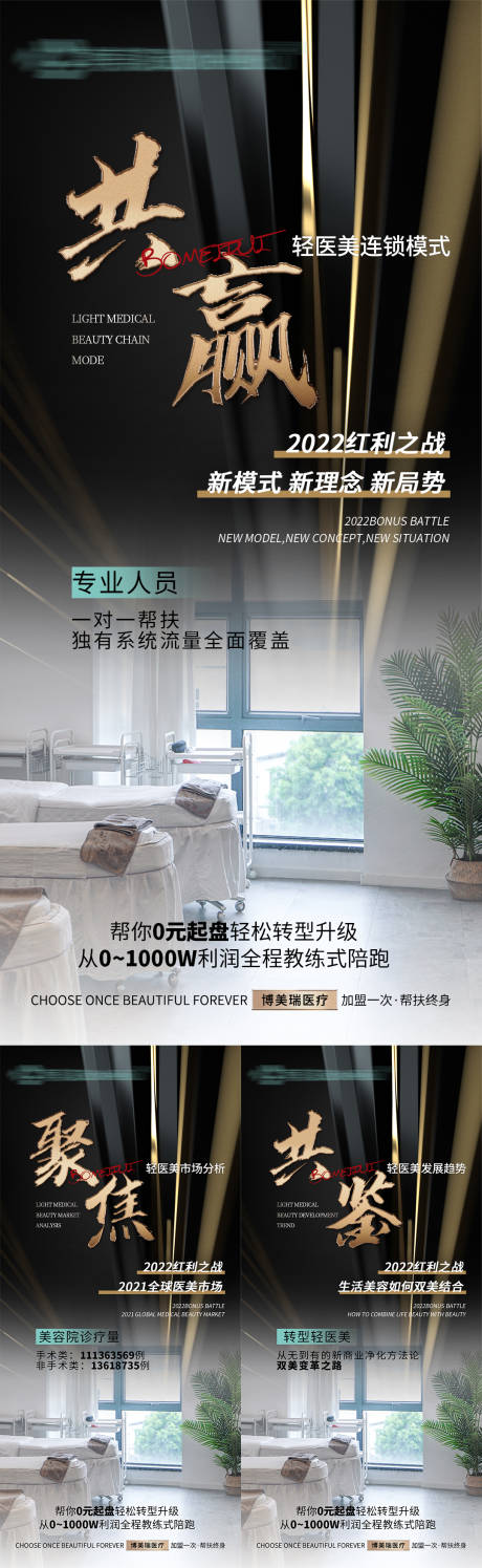 源文件下载【轻医美商业宣传造势海报】编号：75840011101559750
