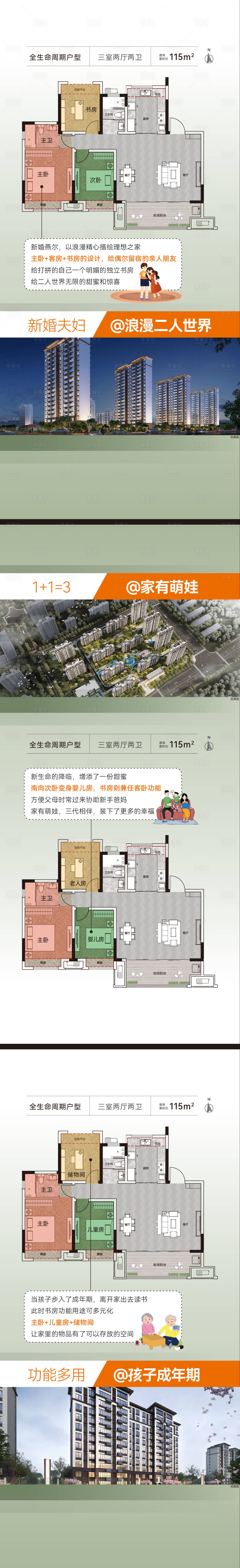 源文件下載【享設計】搜索編號：53580011162927087【戶型  】